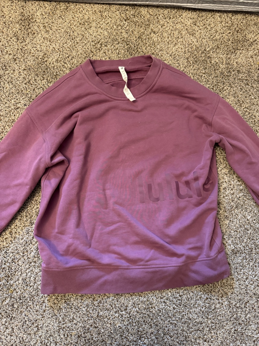 lululemon athletica Plum-Mauve Crewneck Top